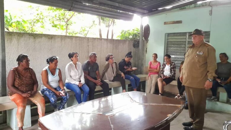 Constató presidente del Instituto Nacional de Ordenamiento Territorial y Urbanismo acciones implementadas en Cabaiguán a favor de un mejor hábitat