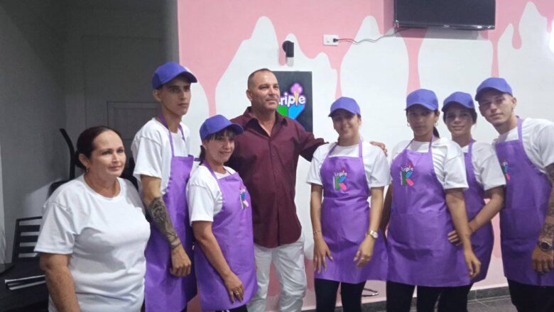 Inaugurada heladería en Cabaiguán, resultado de un proyecto de desarrollo local (+Fotos)  