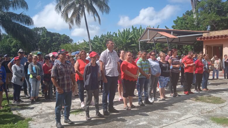 Confirmaron cabaiguanenses compromiso con el legado del Moncada en acto municipal por el 26 de Julio (+Fotos)