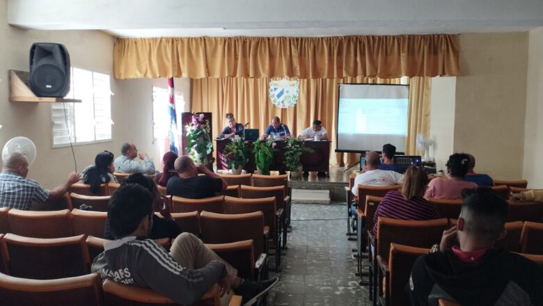 Rindió cuentas al Consejo de la Administración Municipal Empresa Agroindustrial Cabaiguán