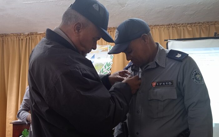 Reconocen en Cabaiguán a la Policía Nacional Revolucionaria a 66 años de su creación (+Audio y Fotos)