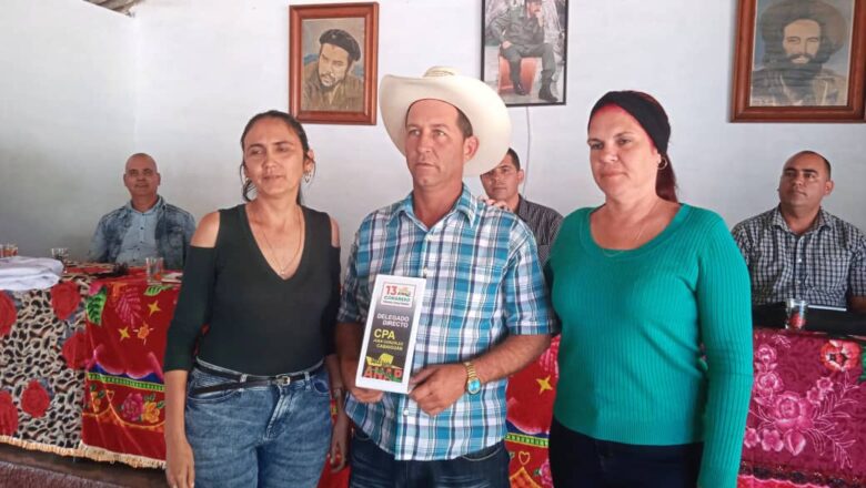 CPA “Juan González” de Cabaiguán elige primer delegado directo de la provincia al trece congreso del campesinado cubano (+Audio)