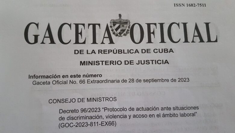 Aprobaron en Cabaiguán protocolo de actuación ante situaciones de discriminación, violencia y acoso en el ámbito laboral (+ Audio)