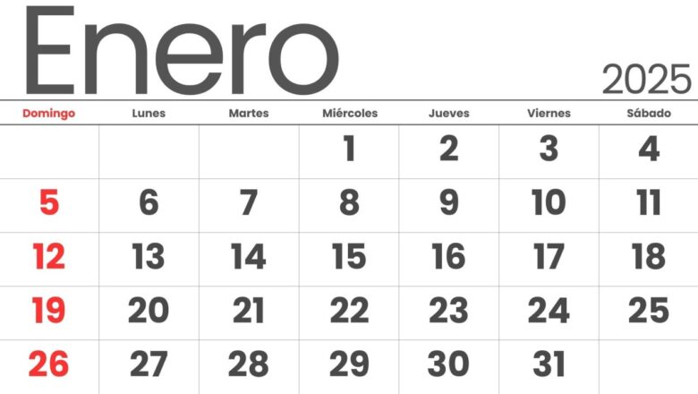 Características llamativas del mes de enero