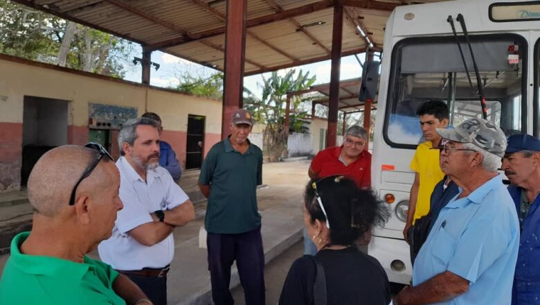 Sector del transporte en Cabaiguán con la mira en la recuperación (+Audio y Fotos)
