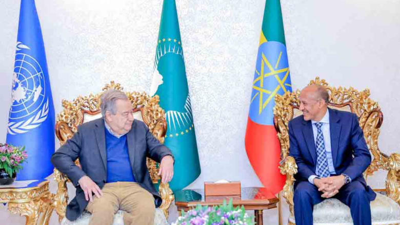 Secretario general de la ONU en Etiopía para Cumbre de Unión Africana