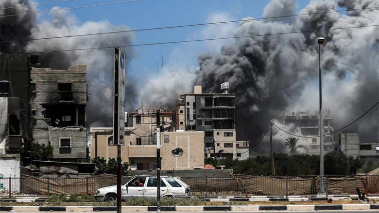 Cerca de una veintena de palestinos murió en ataque contra ciudad en Gaza