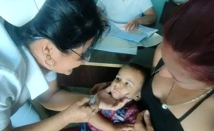 Comenzó en Cabaiguán Campaña de Vacunación Antipoliomielítica (+Fotos)