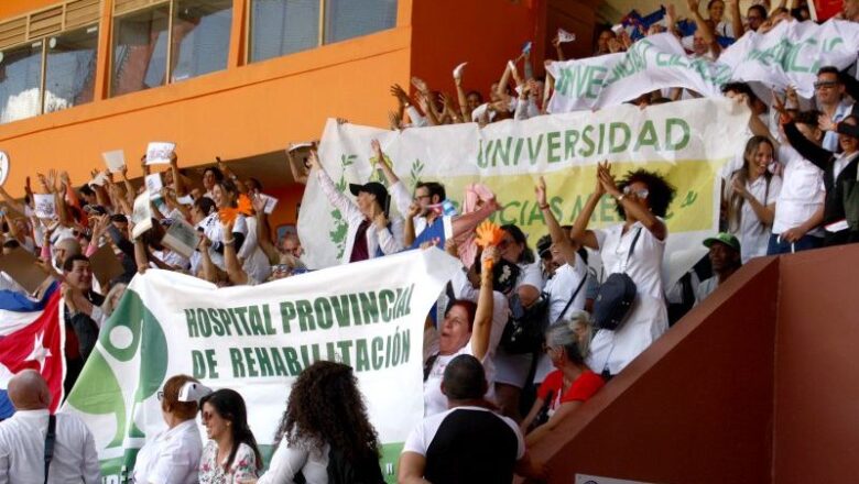 Primero de Mayo en Sancti Spíritus: Trabajadores de la Salud denunciarán campaña contra colaboración médica cubana