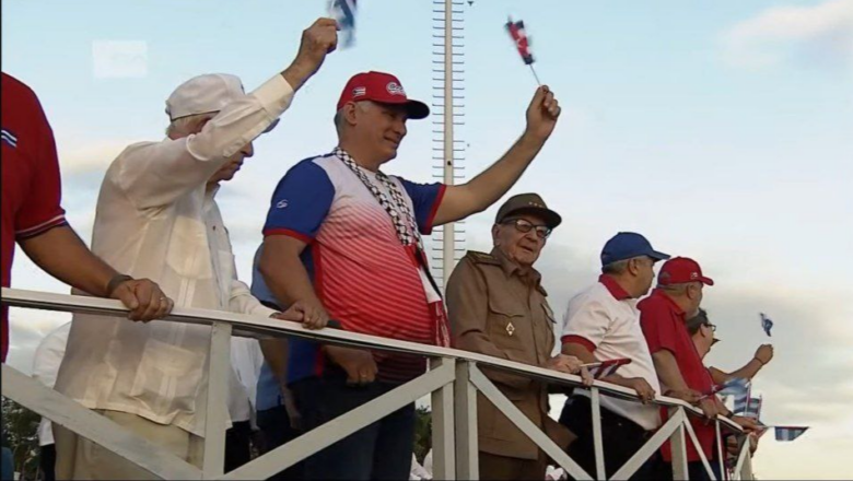 Encabezan Raúl y Díaz-Canel festejos por el Primero de Mayo