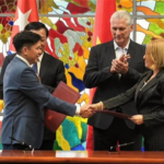 Presidente de Cuba destaca creación de empresa mixta con Vietnam