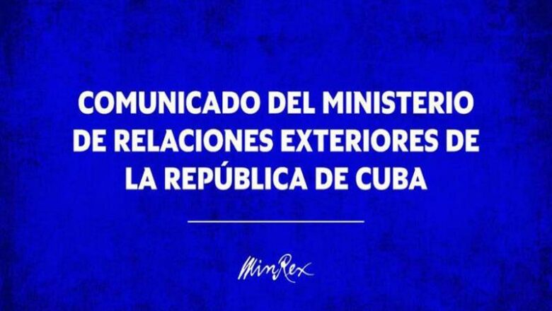 Comunicado del Minrex: Cuba no reconoce autoridad alguna a la OEA