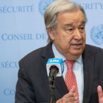 Guterres reitera consternación por situación en Palestina
