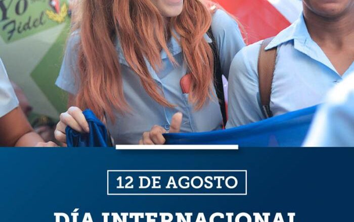 Celebrarán en Cabaiguán Día Internacional de la Juventud (+ Audio)