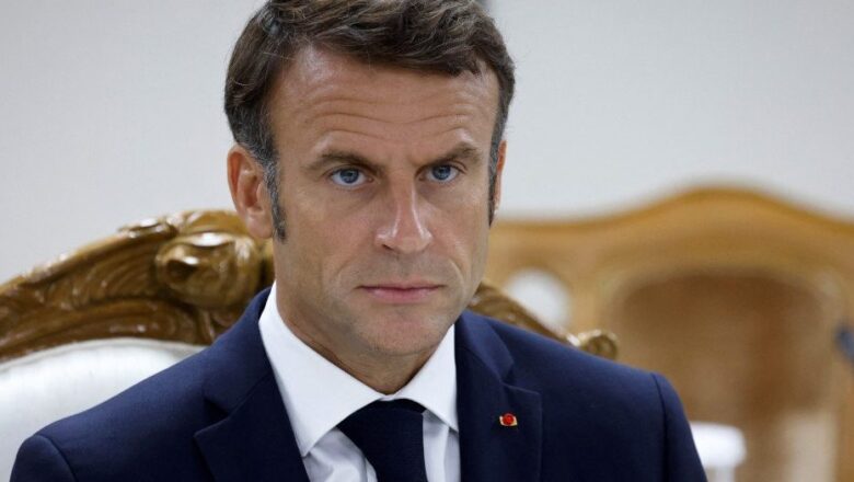 Francia: popularidad del presidente Macron cae aún más