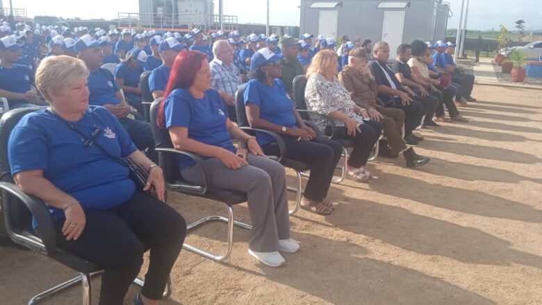 Inaugura Comandante de la Revolución parque solar fotovoltaico de Cabaiguán (+Fotos)