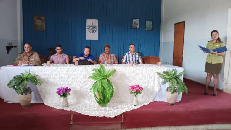 Analizaron combatientes cabaiguanenses cumplimiento de los planes conjuntos de trabajo con entidades, organizaciones y empresas del territorio (+Audio y Fotos)