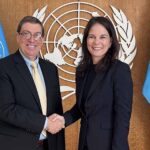 Canciller cubano sostiene encuentro con presidenta de Asamblea General de ONU