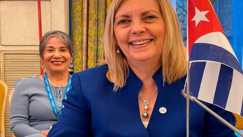 Vicecanciller cubana aboga en Italia por un comercio sin barreras