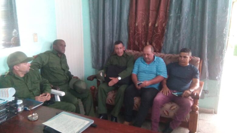 Consejo de Defensa de Cabaiguán atento a evolución de Melissa