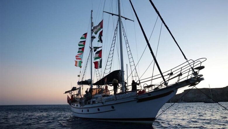 Denuncian acciones contra flotilla humanitaria cerca de Gaza