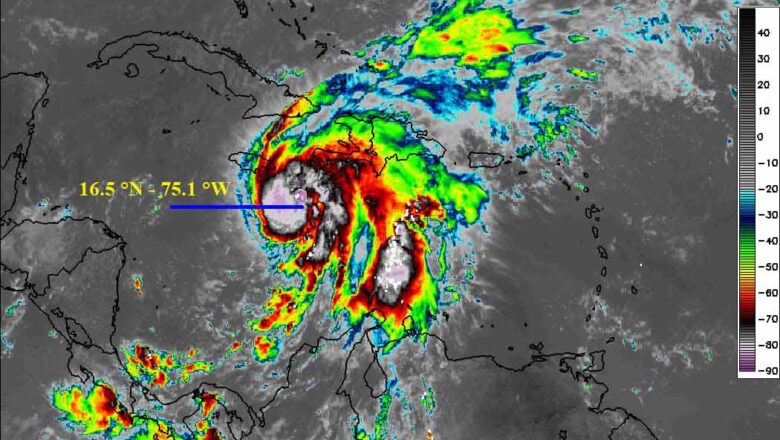 Huracán Melissa azotará esta noche a Jamaica y mañana a Cuba