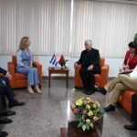 Díaz-Canel recibe a presidenta del Partido Bélaya Rus para fortalecer vínculos Cuba-Belarús