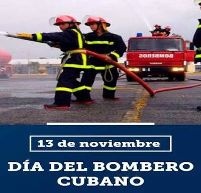 Bombero Cubano: símbolo de ejemplo y amor a los semejantes