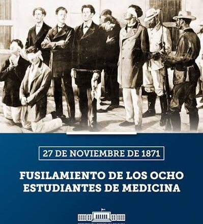 Fusilamiento de los estudiantes de Medicina: El crimen eterno que nos conmueve