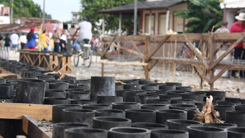 Parrandas de Guayos: seis lesionados deja explosión en área de fuegos artificiales