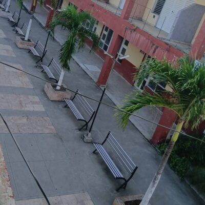 El boulevard desde las alturas