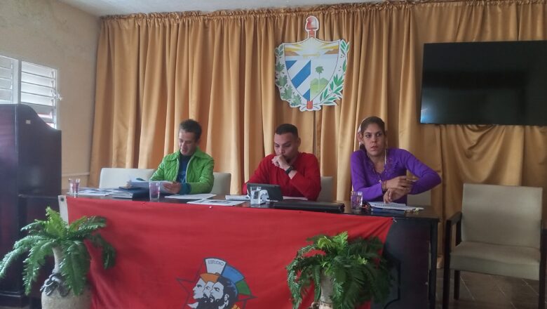 Inmersa juventud cabaiguanense en proceso político Mis Manos por Cuba (+ Audio)