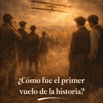El primer vuelo de la historia