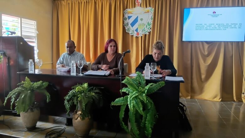 Ratifica vanguardia política cabaiguanense compromiso con impulso a la economía a partir de las potencialidades locales (+ Fotos)