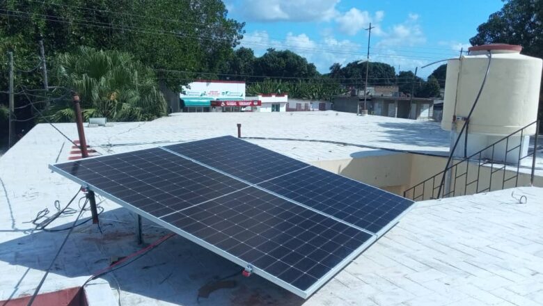Instalación de paneles solares garantiza mejor prestación de servicios en el Hogar de Embarazadas de Cabaiguán (+Fotos)