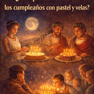 ¿Por qué celebramos los cumpleaños con pastel y velas?