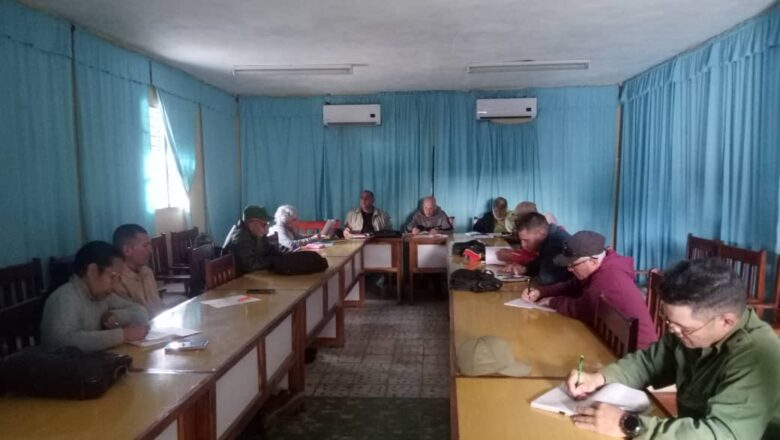 Sistema de la Reforestación en Cabaiguán pasa revista a su labor durante el pasado año