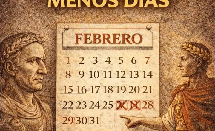 ¿ Por qué febrero es el mes más corto?