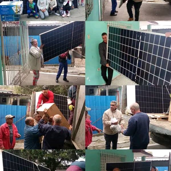 Productores de tabaco donan kit solar a Hogar de Niños, Niñas, Adolescentes y Jóvenes sin cuidado parental de Cabaiguán (+Audio y Fotos)