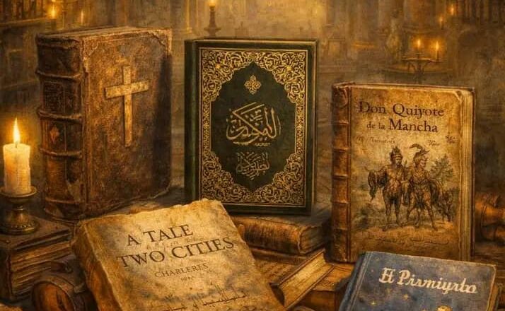 Los cinco libros más vendidos de la historia