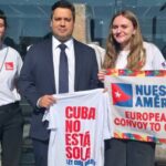 Convoy Europeo de Solidaridad con Cuba inicia viaje a La Habana