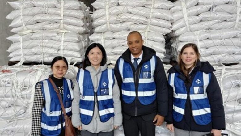 China envía a Cuba primer lote de 60 mil toneladas de arroz