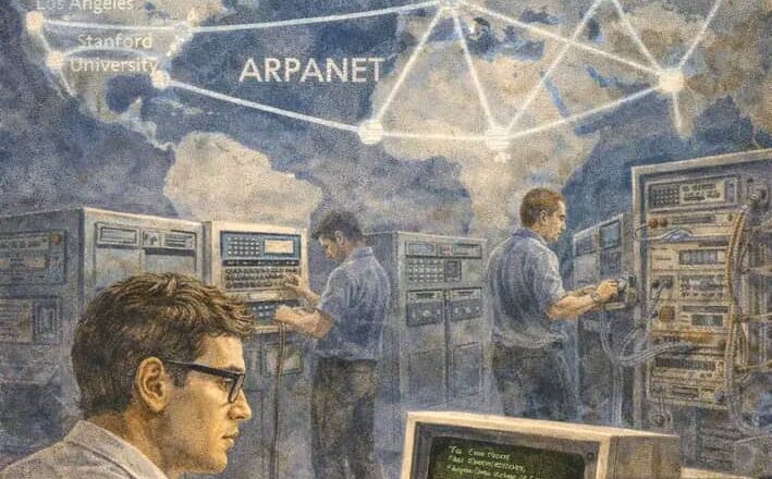 La creación de la ARPANET: antecesora de Internet
