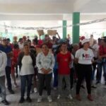 Ratificaron trabajadores de Potrerillo su compromiso con la Patria en celebración del Primero de Mayo (+Fotos)