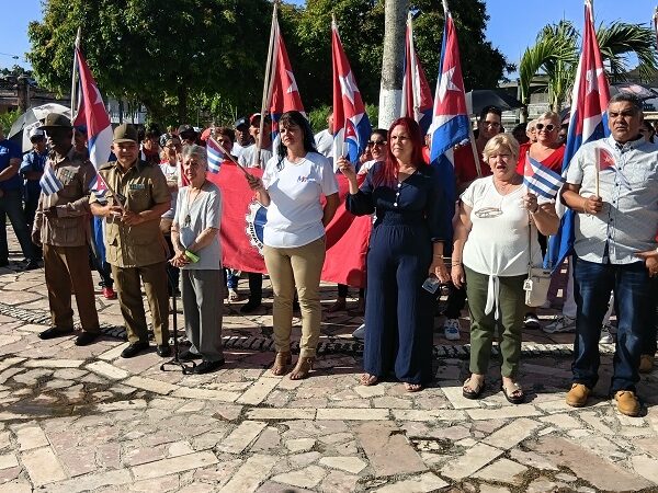 Ratificaron los cabaiguanenses apoyo a su Revolución a 65 años de la victoria de Playa Girón (+Audio y Fotos)