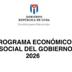Actualizan Programa Económico y Social del Gobierno 2026