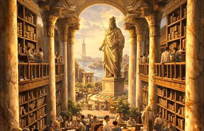 La Biblioteca de Alejandría: un centro impresionante de la historia antigua