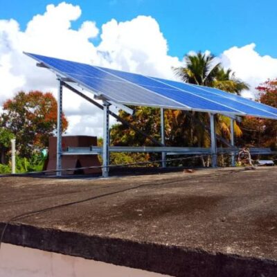 Instalan paneles solares en funerarias espirituanas