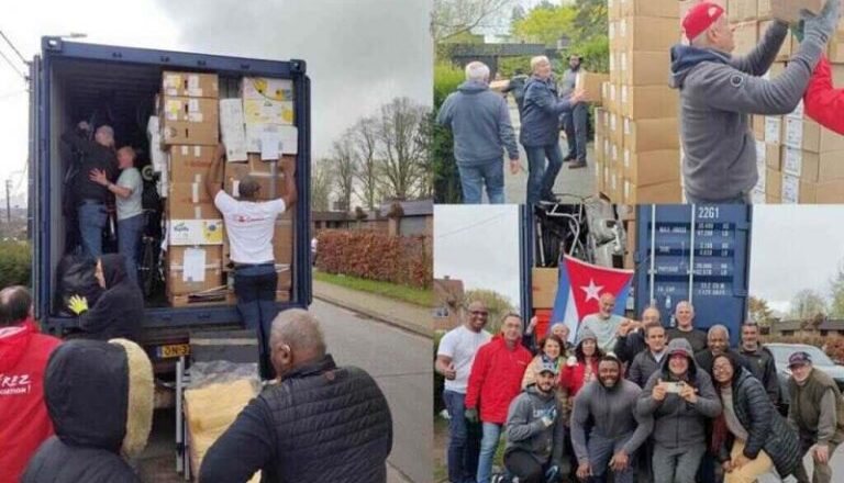 Partirá hacia Cuba otro contenedor desde Bélgica con ayuda médica