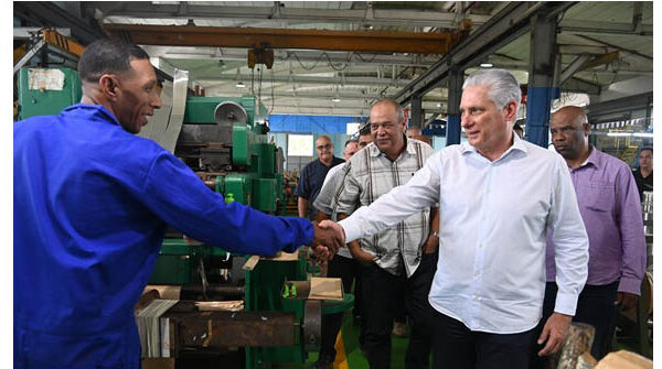Visita presidente cubano entidades con impacto significativo en recuperación energética